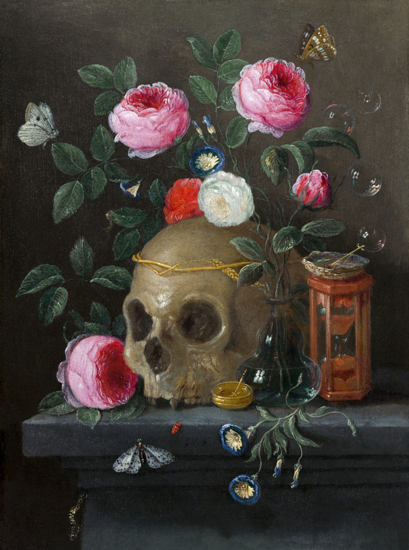 Vanitas Still Life by Jan van Kessel